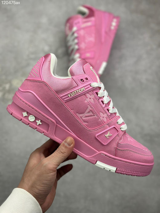 春季特惠💰720 LV 纯原版本 # 驴家 Trainer 低帮休闲板鞋 商品图3