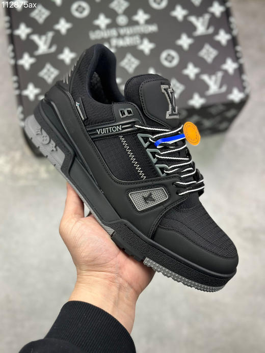 春季特惠💰720 LV 纯原版本 # 驴家 Trainer 低帮休闲板鞋 商品图0