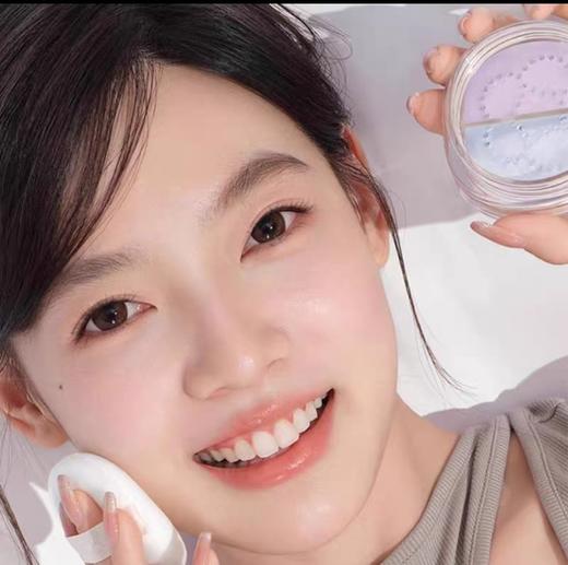 橘朵双色持妆散粉控油定妆持久提亮柔焦 10g/盒 效期27年3月 商品图0