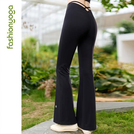 2026春夏FY16901曼妙无裆线喇叭长裤 商品图11