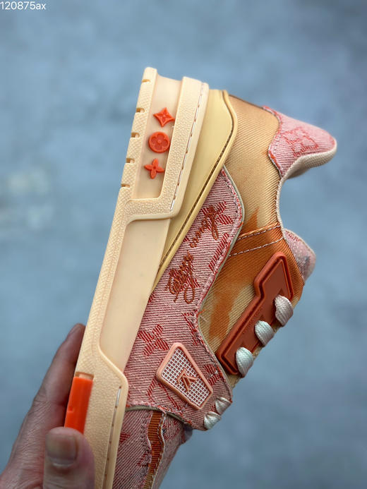 春季特惠💰720 LV 纯原版本 # 驴家 Trainer 低帮休闲板鞋 商品图5