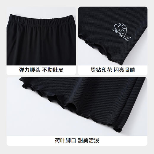 【实体店同款】女童全腰针织打底裤夏季新款安奈儿童装AG626123 商品图4