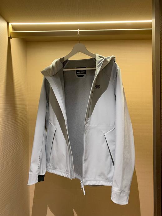 KOLON SPORT可隆连帽软壳夹克防泼水防风透湿马蹄袖外套 bk 341094 商品图2