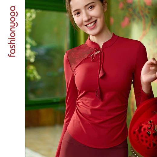 2026春夏FC15373新中式花朵长袖 商品图5