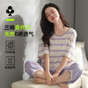 【M-2XL】【有棵树】女士短袖中裤家居服套装 商品缩略图2