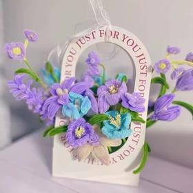 成品扭扭棒diy手工制作成品花送朋友闺蜜情人节生日礼物-工期一周