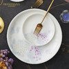 华光国瓷 绣球花语釉中彩骨瓷餐具套装 商品缩略图2