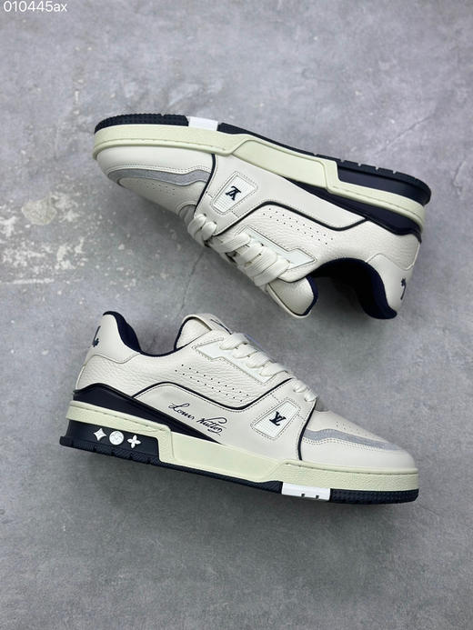 春季特惠💰720 LV 纯原版本 # 驴家 Trainer 低帮休闲板鞋 商品图4