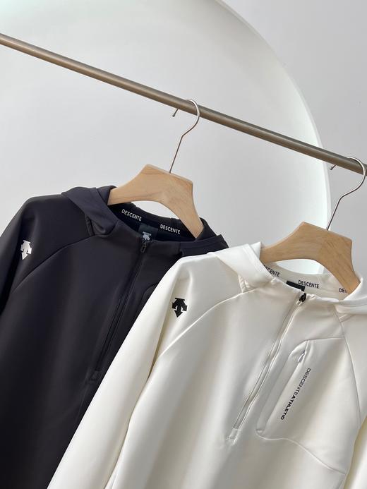 DESCENTE迪桑特半拉链机能连帽卫衣外套 QK  341055 商品图13