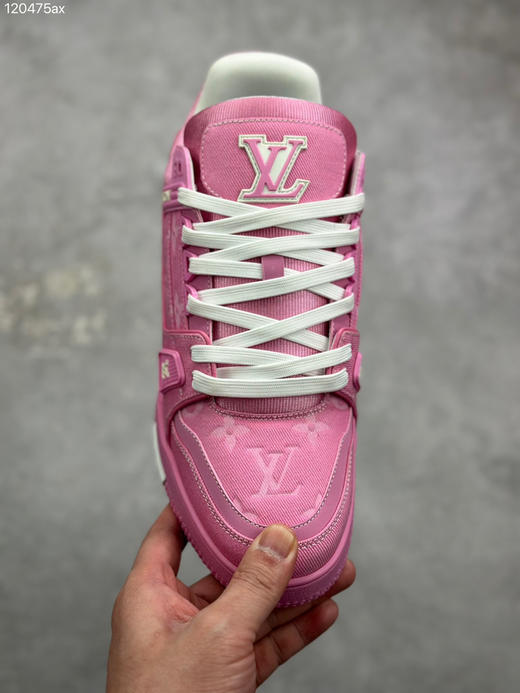 春季特惠💰720 LV 纯原版本 # 驴家 Trainer 低帮休闲板鞋 商品图1