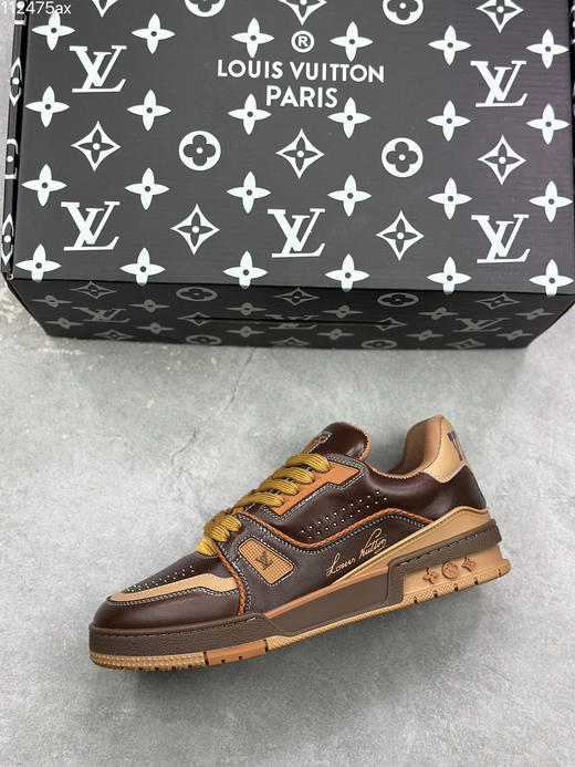 春季特惠💰720 LV 纯原版本 # 驴家 Trainer 低帮休闲板鞋 商品图2
