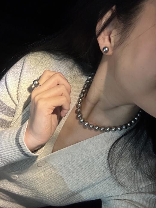 ⁶9-13mm【大溪地对珠 】炫彩 正圆 微微瑕 极光，按照大小选择，裸珠有24小时鉴赏期，确认要联系工厂加工款式出证书【香港】SS06-QTT-XGZZ 商品图5