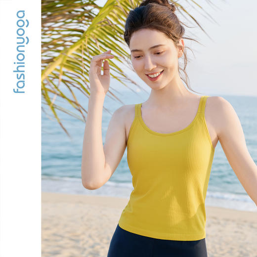 2026春夏F15210无缝一体杯大U背心 商品图14