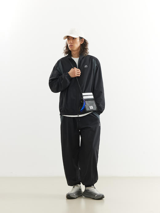 吃茶去chichaqu26春夏速干户外轻量拼接夹克快干运动训练城市通勤 商品图2