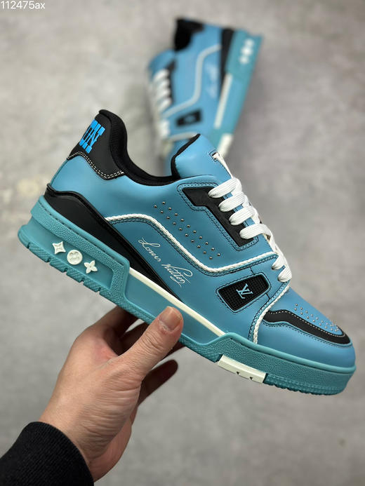 春季特惠💰720 LV 纯原版本 # 驴家 Trainer 低帮休闲板鞋 商品图3