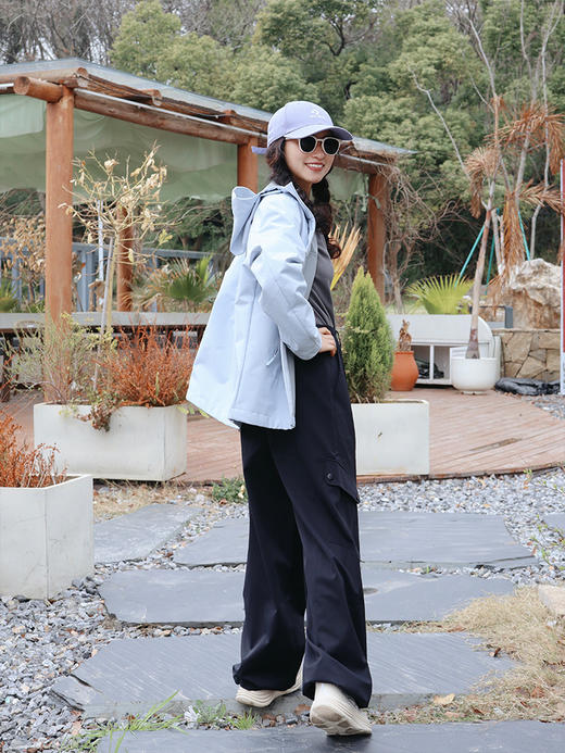 【板娘试穿推荐】预售5-7天 工装休闲裤/弯刀工装休闲裤    休闲百搭  穿了很显干净  弯刀休闲裤是天丝+棉混纺  遮肉显腿长~ 商品图5