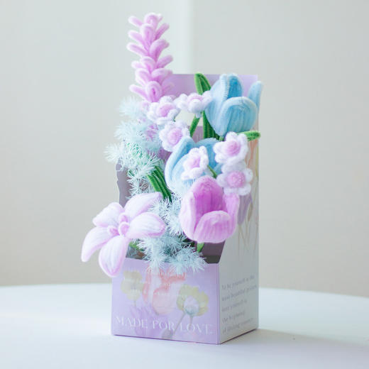 成品扭扭棒diy手工制作成品花送朋友闺蜜情人节生日礼物-工期一周 商品图4