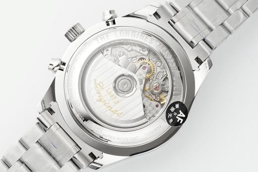 AF浪琴名匠8针月相功能腕表系列（搭载满血版一体机芯➕亚洲7751机芯）42MM精钢表壳经过抛光处理，延续了浪琴的优雅气质，表壳左侧隐藏了星期历的调节按钮 整个手表基于正品original原版开模❕❕ 商品图7