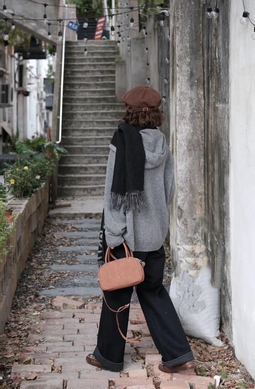 优选 | MLB斜挎手提包 黑色/棕色/深黄色/粉红色 34*10*20（cm） 商品图2