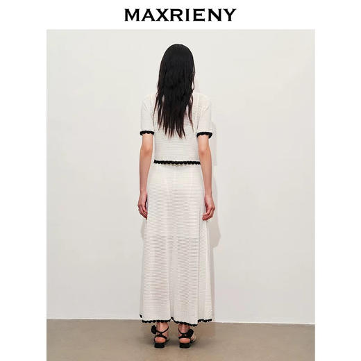 玛克门店发货MAXRIENY优雅刺绣针织开衫外套女过好MC85JA267 商品图2