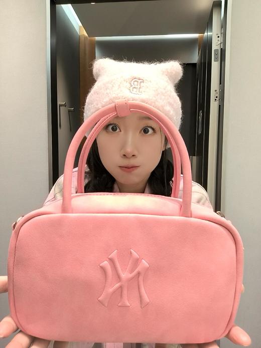 优选 | MLB斜挎手提包 黑色/棕色/深黄色/粉红色 34*10*20（cm） 商品图9
