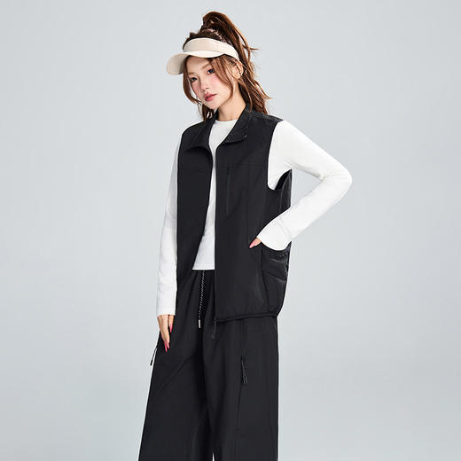 LUCKY DEER/幸运鹿情侣款防泼水运动时尚防风运动马甲 商品图5