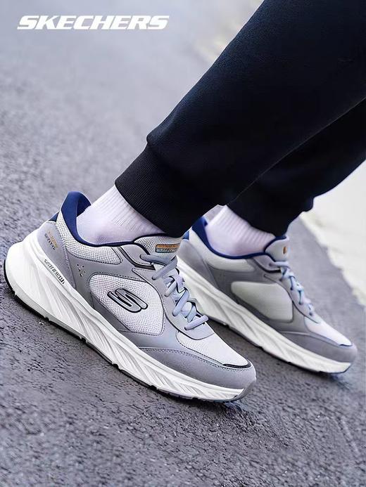 闪穿鞋斯凯奇slip ins2026新款秋男厚底缓震休闲运动鞋透气网面鞋638990-KD 商品图0