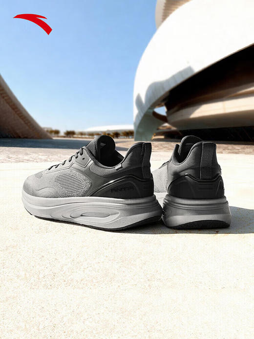 安踏神行14丨回弹减震男健身鞋通勤鞋冬新款室内运动鞋素采灰/烟墨灰112617711 -9 商品图5