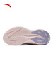 安踏叶子丨缓震跑鞋女轻量透气舒适轻便运动鞋女薄雾浅紫/余粉白122615536 -1 商品缩略图7
