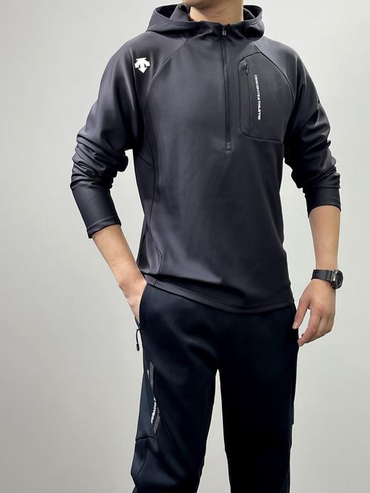 DESCENTE迪桑特半拉链机能连帽卫衣外套 QK  341055 商品图8