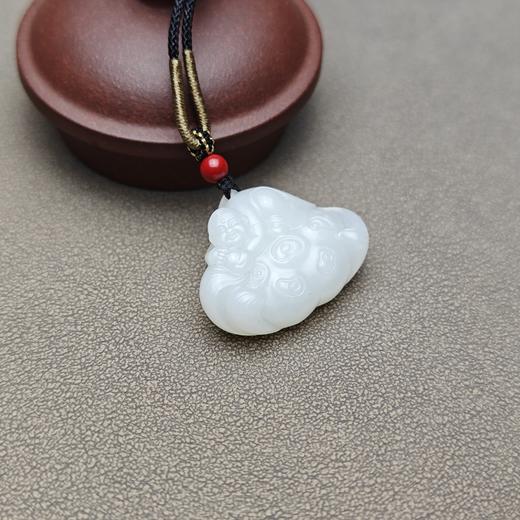 新疆和田玉籽料羊脂玉多子多福 228-10 商品图2