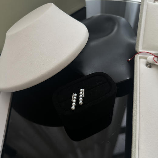 清冷氛围感天花板｜真多麻色平衡木耳钉 商品图3