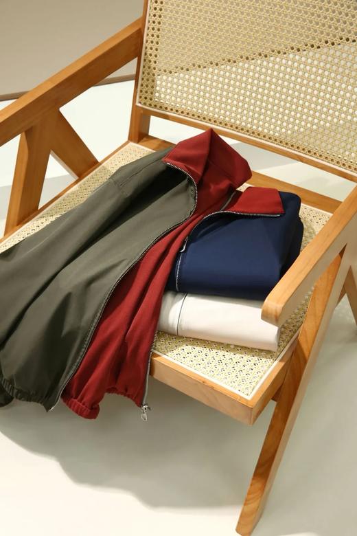 老钱风～花姐等明星同款两面穿针织飞行夹克……轻熟女气质穿搭！！ 商品图7