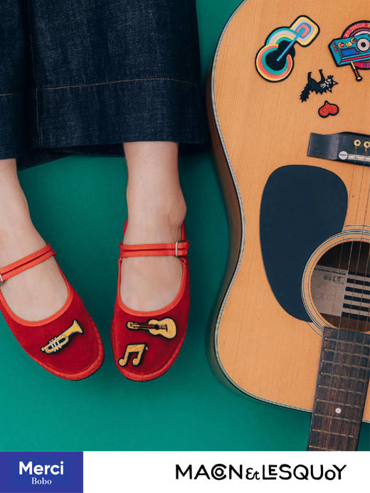 Macon&Lesquoy法国原创设计 银色骷髅 恐怖系列 M&L刺绣手工饰品胸针 商品图4