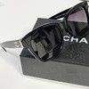 【礼盒款】Chanel 香奈儿墨镜 珍珠双C太阳镜 黑框  CH5482   香港直邮 商品缩略图14