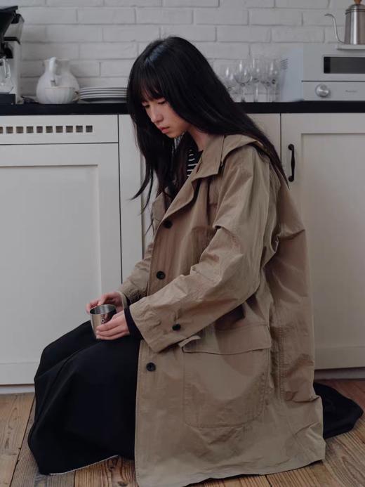 步履不停/6A21085C/可拆卸风衣外套 商品图2