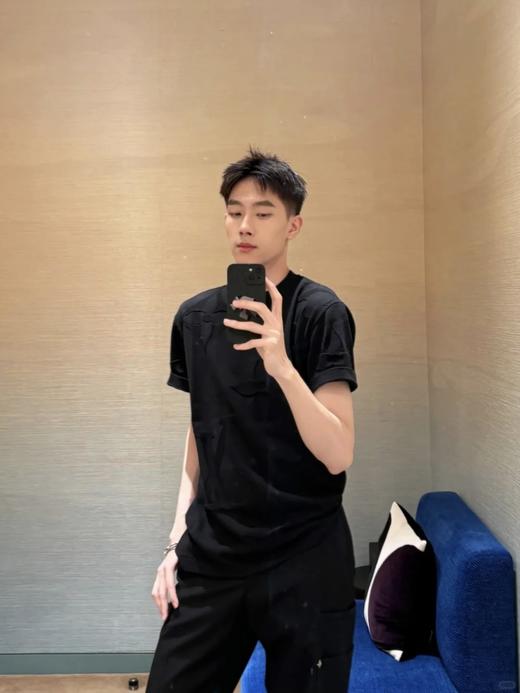 驴家 25ss monogram浮雕提花针织短袖 男女同款（DY） 商品图2