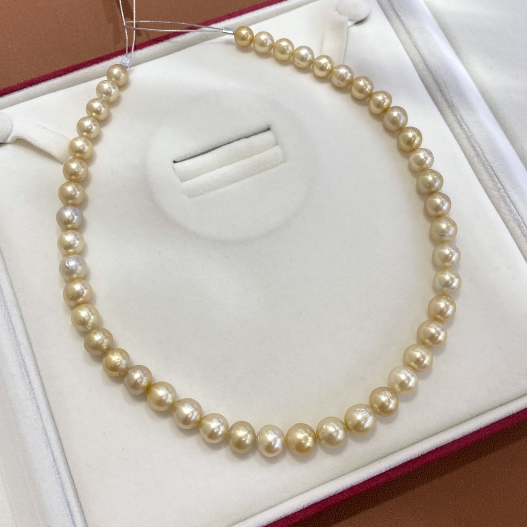 7.9-10.2mm金珠项链