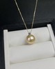 ⁶18k【王妃款金珠吊坠】12-13mm中金，微瑕，配银项链，出证书，24小时鉴赏期【香港】SS06-QTT-XGZZ 商品缩略图2