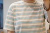 AURALEE 渐变色彩条纹短袖T恤 商品缩略图2