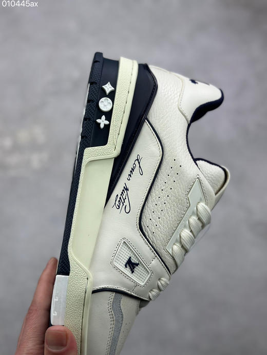 春季特惠💰720 LV 纯原版本 # 驴家 Trainer 低帮休闲板鞋 商品图5