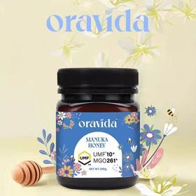UMF10+新西兰麦卢卡蜂蜜250g原装进口（2瓶礼盒装）