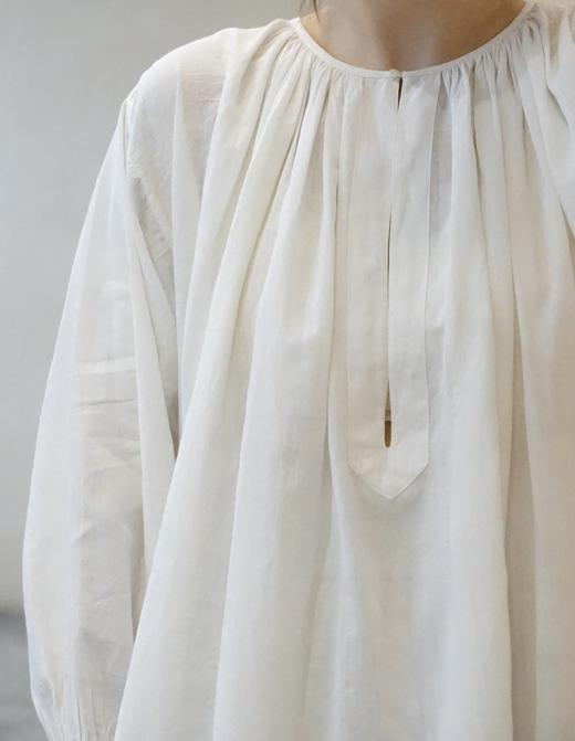 KHADI&CO 棉质平纹圆领衬衫 商品图4