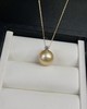 ⁶18k【王妃款金珠吊坠】12-13mm中金，微瑕，配银项链，出证书，24小时鉴赏期【香港】SS06-QTT-XGZZ 商品缩略图1