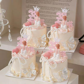 背景女王 4英寸水果夹心