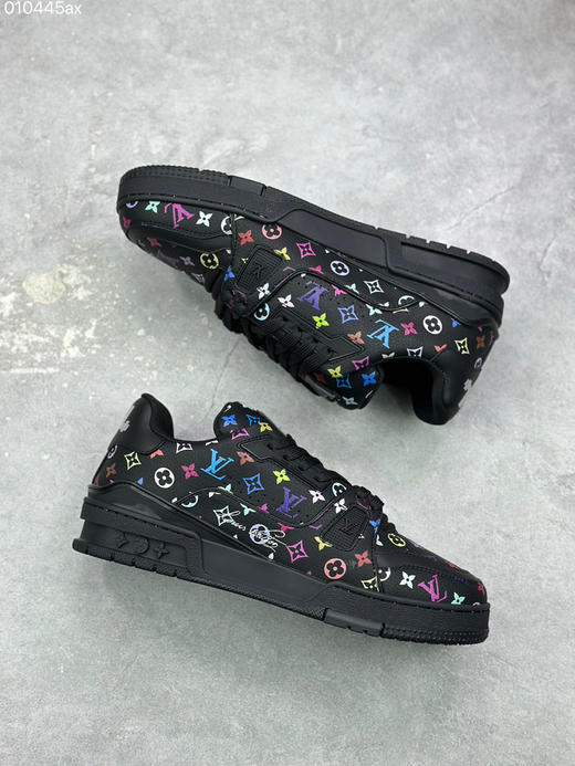 春季特惠💰720 LV 纯原版本 # 驴家 Trainer 低帮休闲板鞋 商品图4