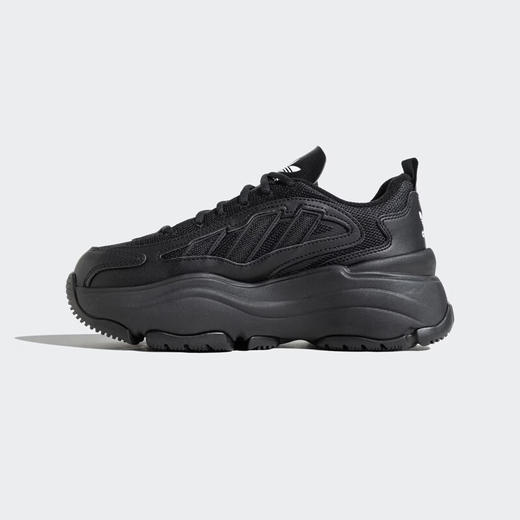 Adidas阿迪达斯三叶草OZGAIA 黑白厚底女子增高运动鞋复古休闲鞋 老爹鞋  JQ4110 商品图1