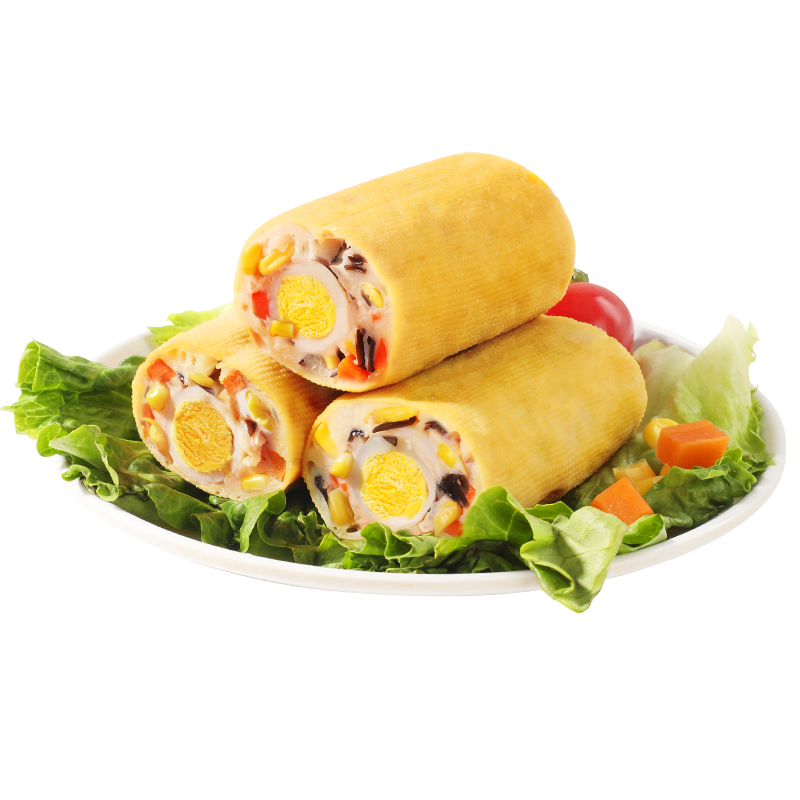 肉蛋豆皮卷500g/盒