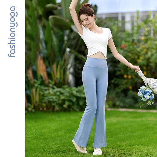 2026春夏FC14976W金标裸感系列无尴尬线喇叭长裤/九分裤 商品图12