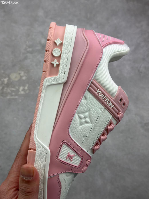 春季特惠💰720 LV 纯原版本 # 驴家 Trainer 低帮休闲板鞋 商品图5